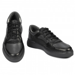 Zapatos casuales/deportivos para hombres 946 negro combinado