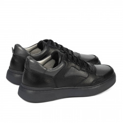 Zapatos casuales/deportivos para hombres 946 negro combinado