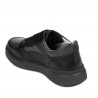 Zapatos casuales/deportivos para hombres 946 negro combinado
