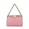 Bolso de mujer de hombro 003g rosa baby pink