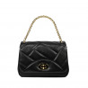Bolso de mujer de hombro 005g negro