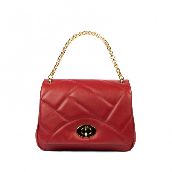 Bolso de mujer de hombro 005g rojo