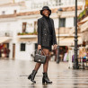 Bolso de mujer de hombro 005g negro lifestyle