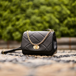 Bolso de mujer de hombro 005g negro lifestyle