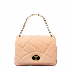 Bolso de hombro para mujer 005g rosa salmón