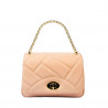 Bolso de hombro para mujer 005g rosa salmón