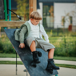 Botas niños 3022 negro lifestyle