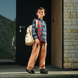 Zapatos para niños 2013 negro+gris lifestyle
