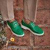 Zapatos casuales de mujer 6051 verde lifestyle