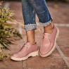 Zapatos casuales de mujer 6052 rosa lifestyle