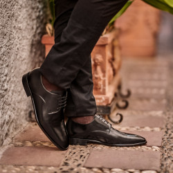 Zapatos elegantes de hombre 941 negro florantic lifestyle