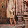 Zapatos elegantes de mujer 1289 camel