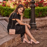 Zapatos elegantes de mujer 1291 charol rosa lifestyle