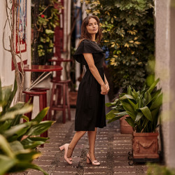 Zapatos elegantes de mujer 1291 charol rosa lifestyle