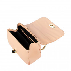 Bolso de hombro para mujer 005g rosa salmón