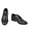 Zapatos elegantes para hombre 822-1 negro