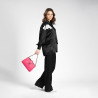 Bolso de mujer de hombro 003g fucsia