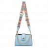 Bolso de mujer al hombro 003g azul claro