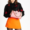 Bolso de mujer de hombro 003g rosa baby pink lifestyle