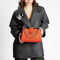 Bolso de hombro para mujer 003g naranja lifestyle