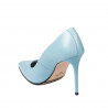 Zapatos elegantes de mujer 1289 azul claro