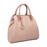 Bolso de mano de mujer 002g rosa combinado