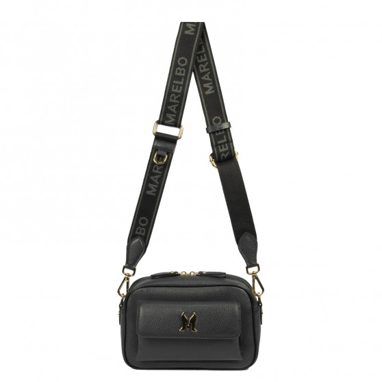 Bolso de mujer al hombro 006g negro petróleo