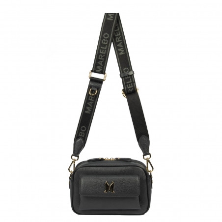 Bolso de mujer al hombro 006g negro petróleo