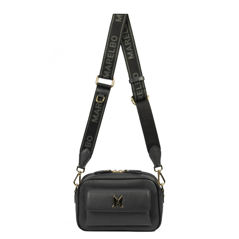 Bolso de mujer al hombro 006g negro petróleo