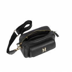 Bolso de mujer al hombro 006g negro petróleo