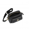 Bolso de mujer al hombro 006g negro petróleo