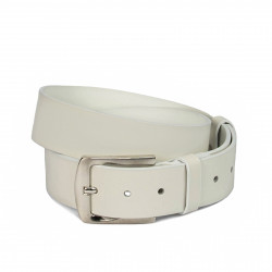 Cinturón hombres/mujeres 01b blanco