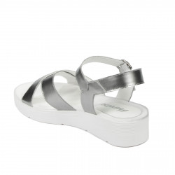 Sandalias mujer 5049-1 plateado