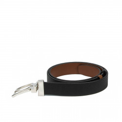 Cinturón de dama 22m bicolor biz negro+marrón