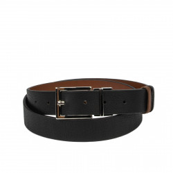 Cinturón de dama 22m bicolor biz negro+marrón