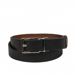Cinturón de dama 22m bicolor biz negro+marrón