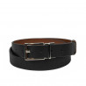 Cinturón de dama 22m bicolor biz negro+marrón