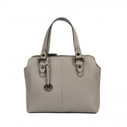 Bolso de mujer al hombro 004g gris ceniza