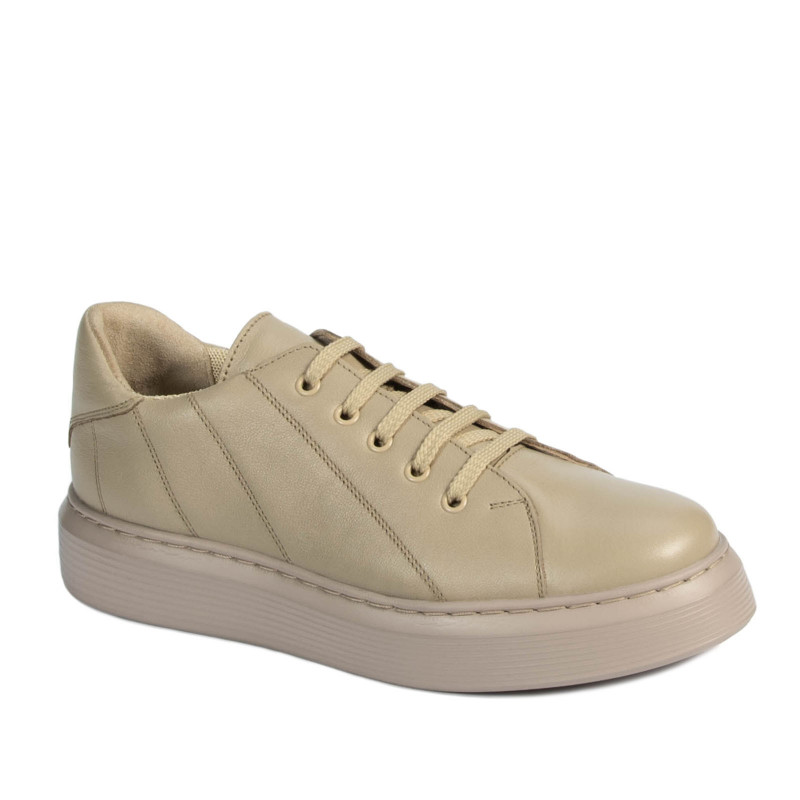 Zapatillas deportivas mujer 6058 beige