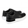 Zapatillas deportivas mujer 6059 negro combinado