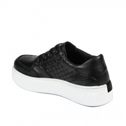 Zapatillas deportivas mujer 6059 negro combinado