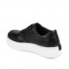 Zapatillas deportivas mujer 6059 negro combinado