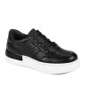 Zapatillas deportivas mujer 6059 negro combinado