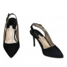 Sandalias mujer 1295 negro antílope