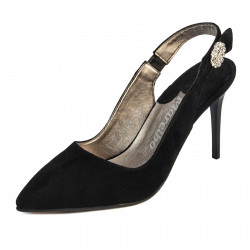 Sandalias mujer 1295 negro antílope