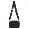 Bolso de hombro para mujer 006g negro safiano