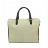 Bolso de mano para mujer 002g nude latte+negro