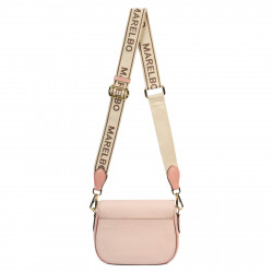 Bolso de hombro para mujer 007g rosa combinado
