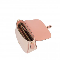 Bolso de hombro para mujer 007g rosa combinado