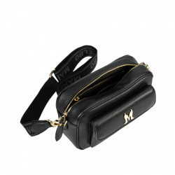 Bolso de mujer de hombro 006g negro